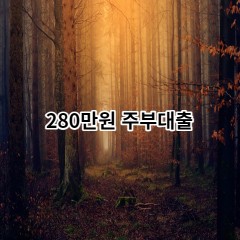 280만원주부대출 급전 당일 소액 일수 월변