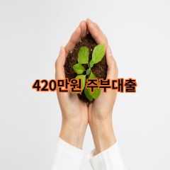 420만원주부대출 급전 당일 소액 일수 월변