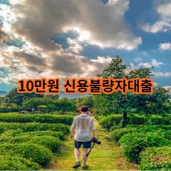 10만원 신용불량자대출 급전 당일 소액 일수 월변