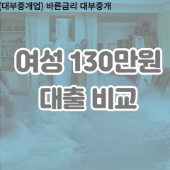 여성 월변130만원대출 소액130만원대출 개인돈130만원 비대면130만원