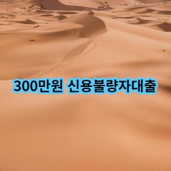 300만원 신용불량자대출 급전 당일 소액 일수 월변