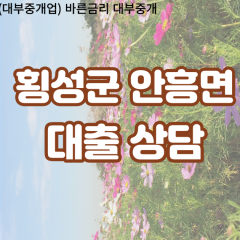 안흥면대부업체 안흥면비대면대출 횡성군대부업체개인돈 안흥면월변대부대출 안흥면소액대부업체