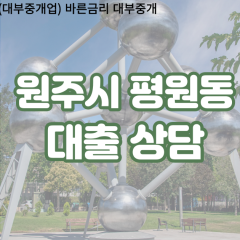 평원동대부업체 평원동비대면대출 원주시대부업체개인돈 평원동월변대부대출 평원동소액대부업체