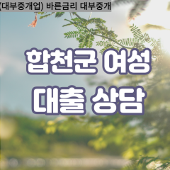 쌍백면대부대출 쌍책면비대면대출 합천군대부업체 야로면급전대출개인돈 용주면소액월변대출