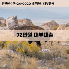 72만원대부대출 72만원비대면대출 72만원소액대부업체 72만원급전대출개인돈 72만원월변대출