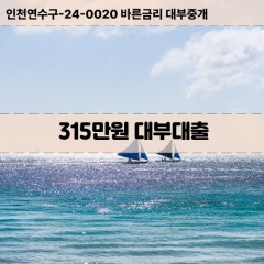 315만원대부대출 315만원비대면대출 315만원소액대부업체 315만원급전대출개인돈 315만원월변대출