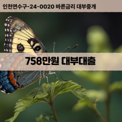 758만원대부대출 758만원비대면대출 758만원소액대부업체 758만원급전대출개인돈 758만원월변대출